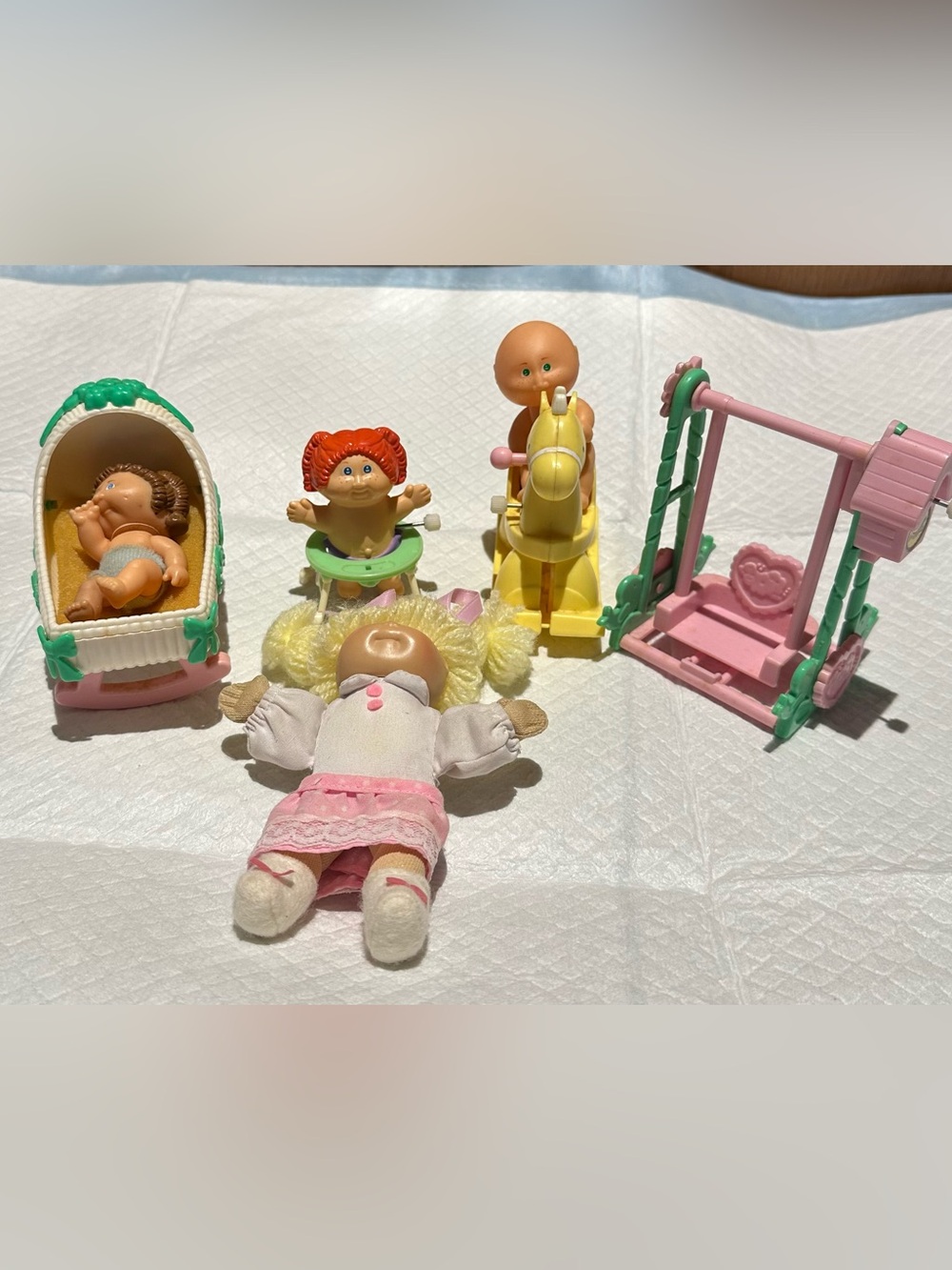 Vintage 1980’s Cabbage Patch kids wind up toys lot